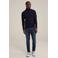WE Fashion coltrui fijn gebreid donkerblauw