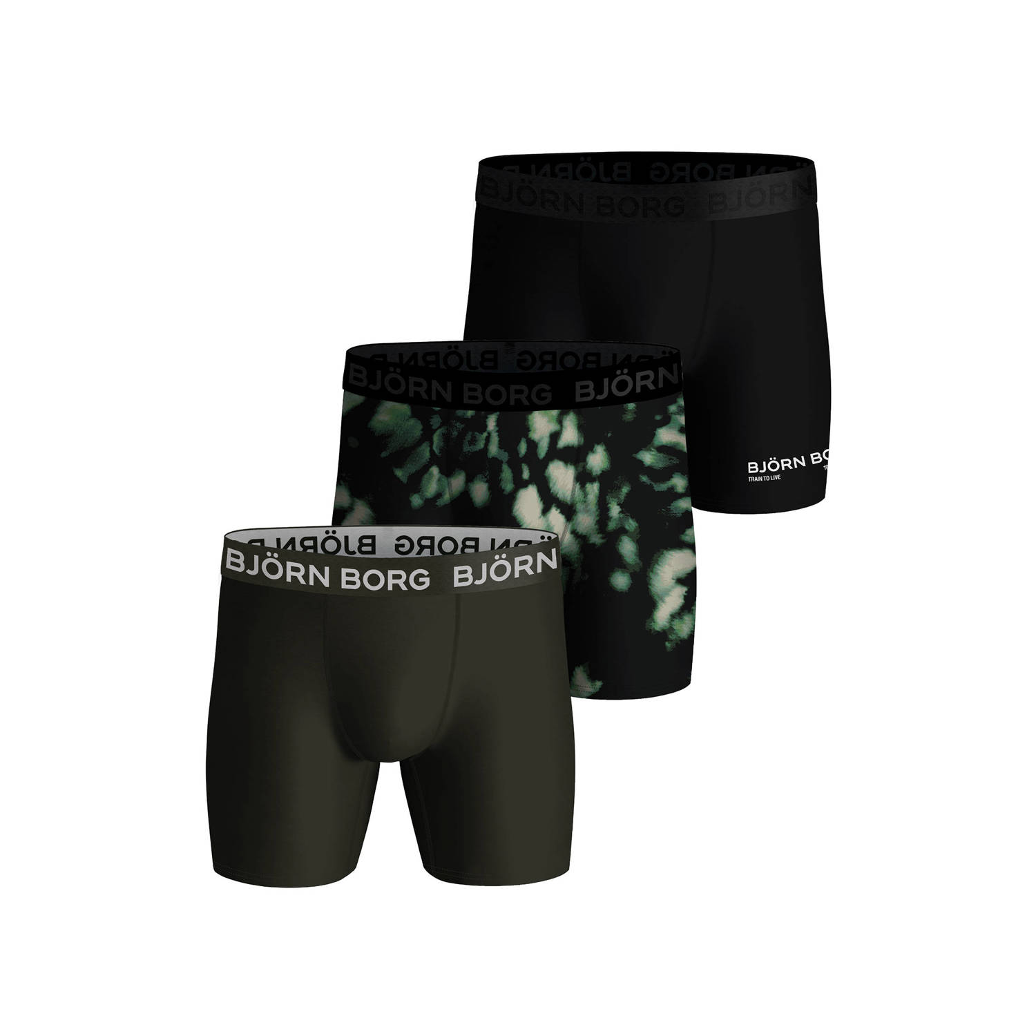 Bjorn Borg Björn Borg Performance Boxershorts Heren (3-pack)