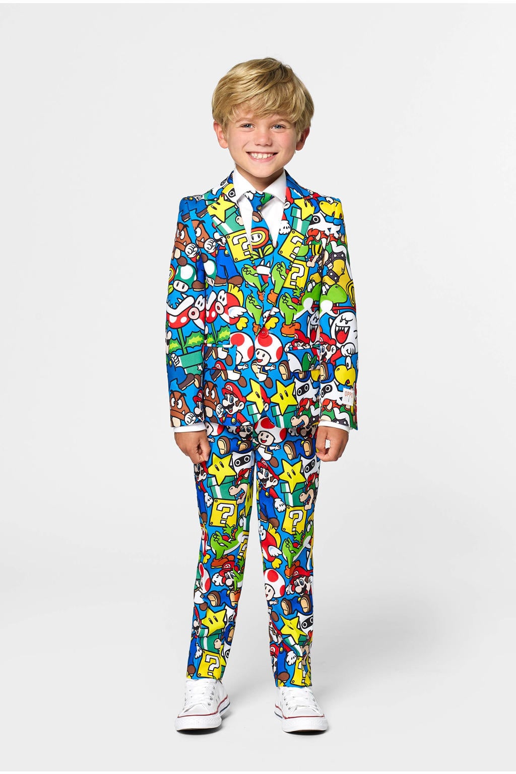 OppoSuits kostuum Super Mario™ met all over print multi