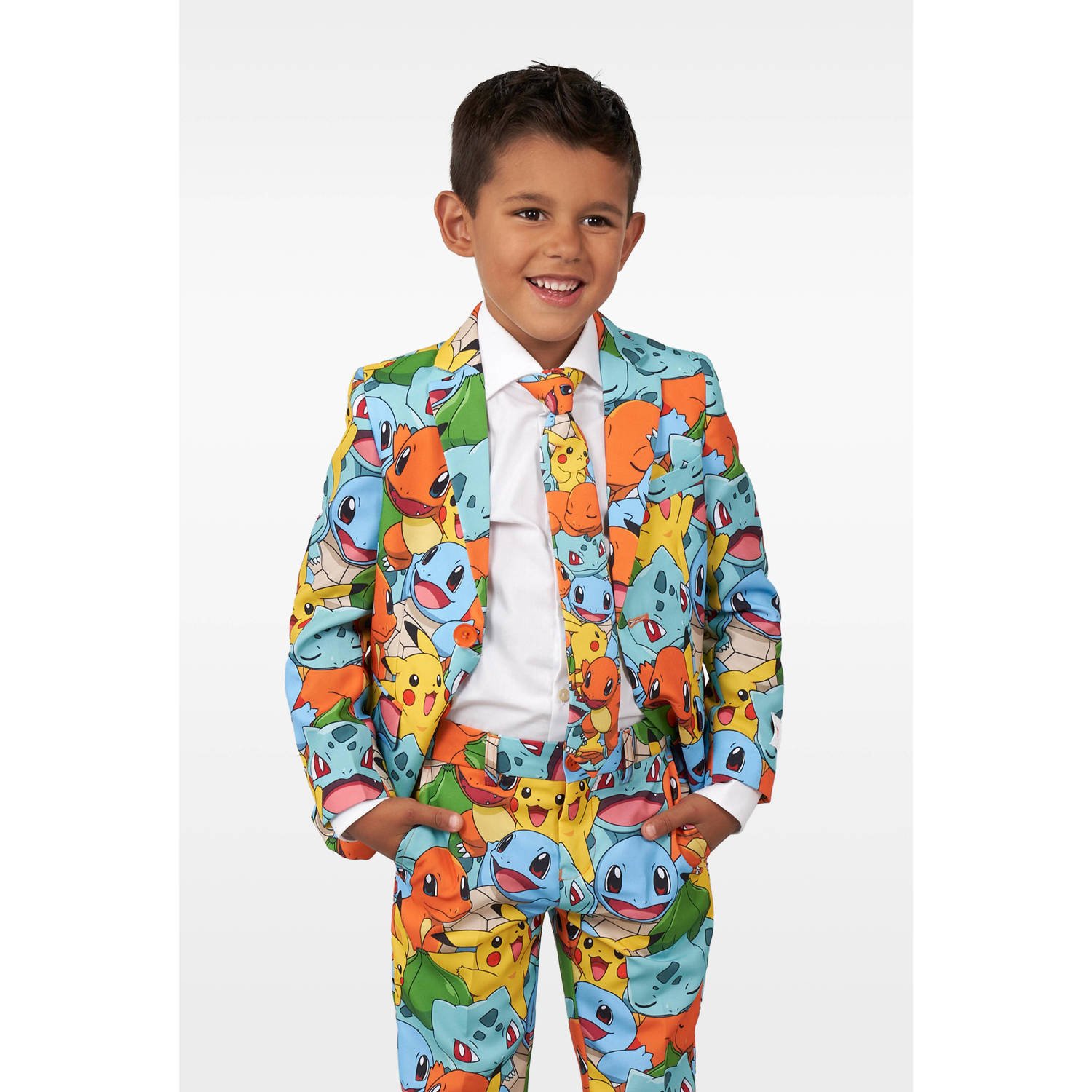 OppoSuits kostuum Pokemon™ met all over print multi