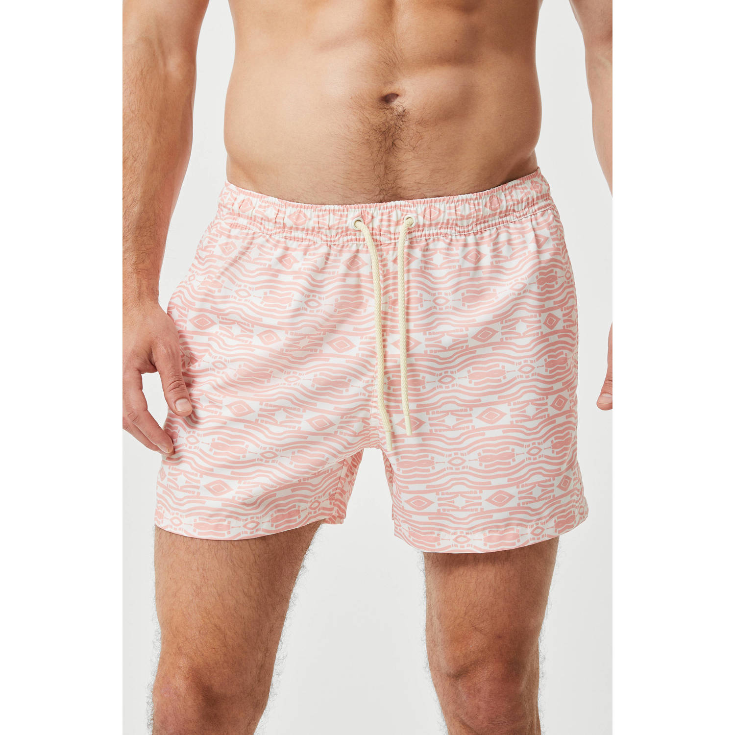 Björn Borg zwemshort roze wit