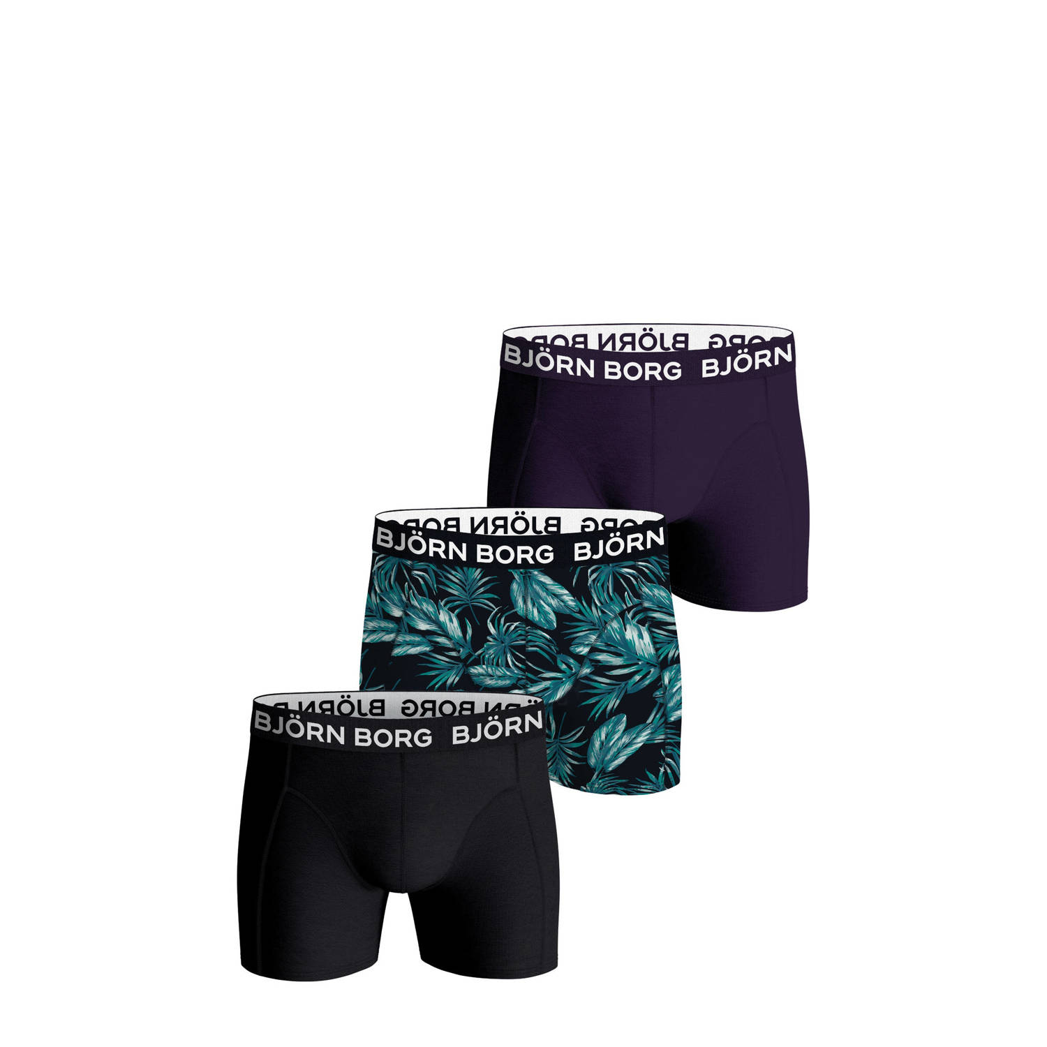 Bjorn Borg Björn Borg Cotton Stretch Boxershorts Heren (3-pack)