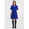 Imagine jurk met textuur blauw