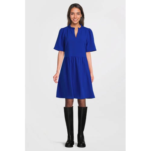 Imagine jurk met textuur blauw afbeelding