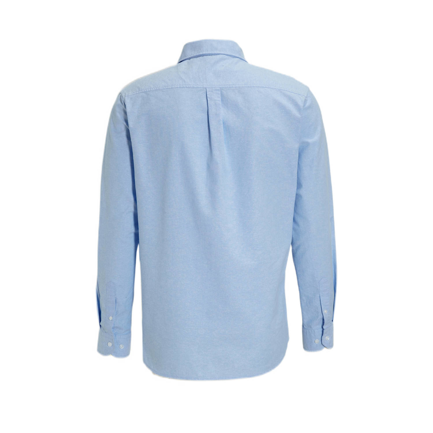 anytime oxford overhemd blauw