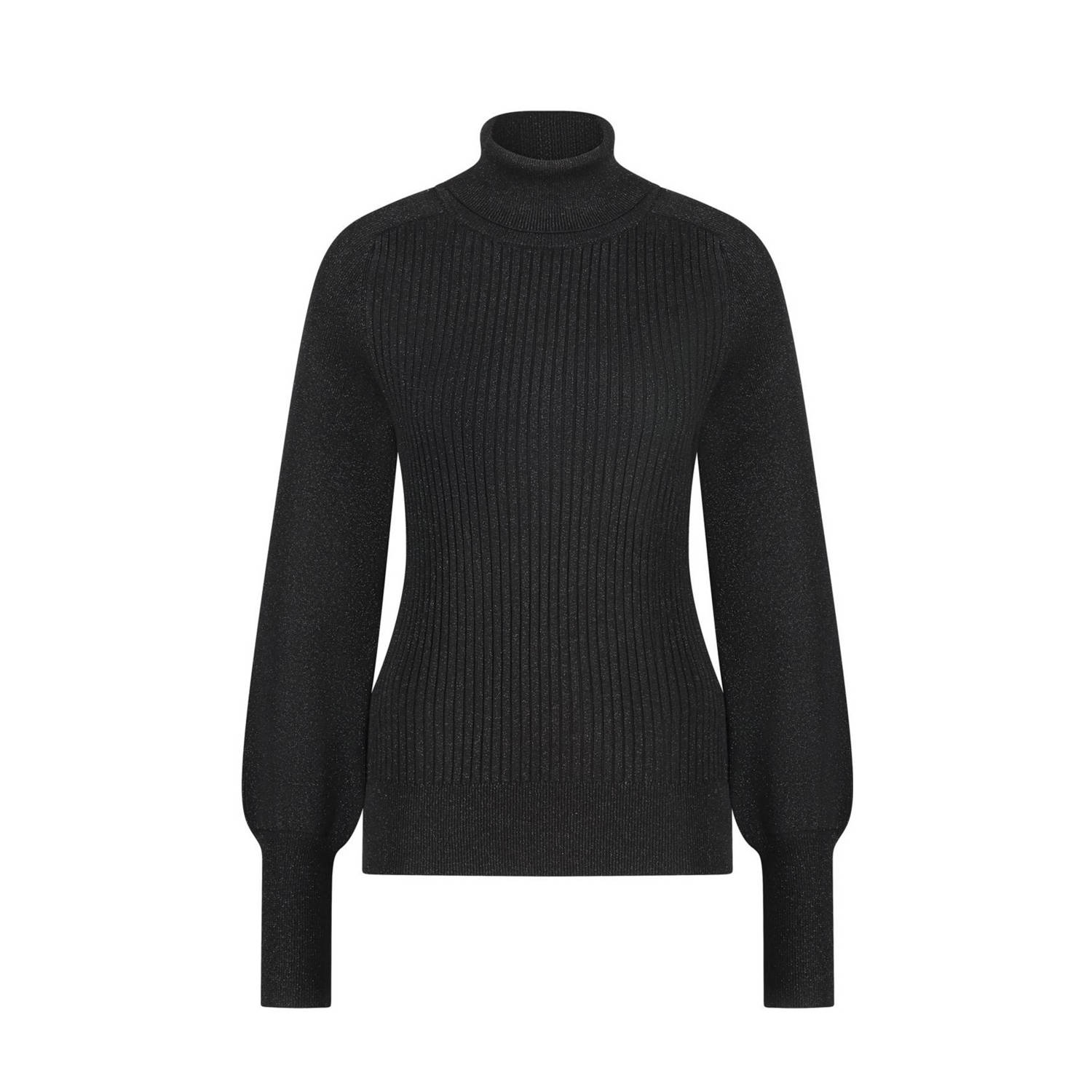 NUKUS Dames Truien & Vesten Jessica Pullover Lurex Zwart