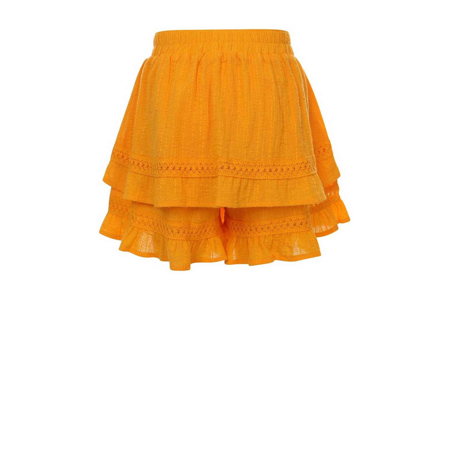 LOOXS 10sixteen high waist casual short warmgeel