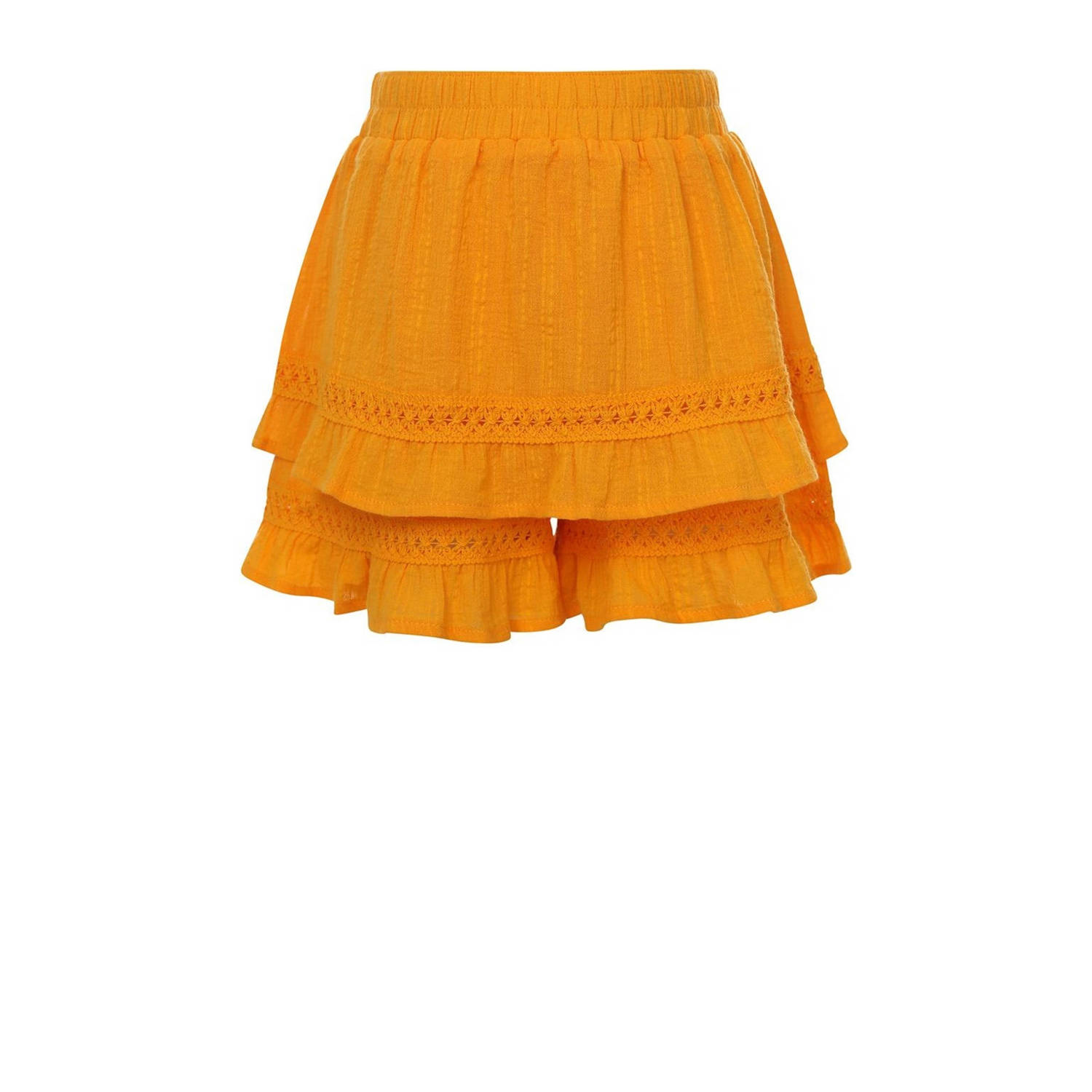LOOXS 10sixteen high waist casual short warmgeel
