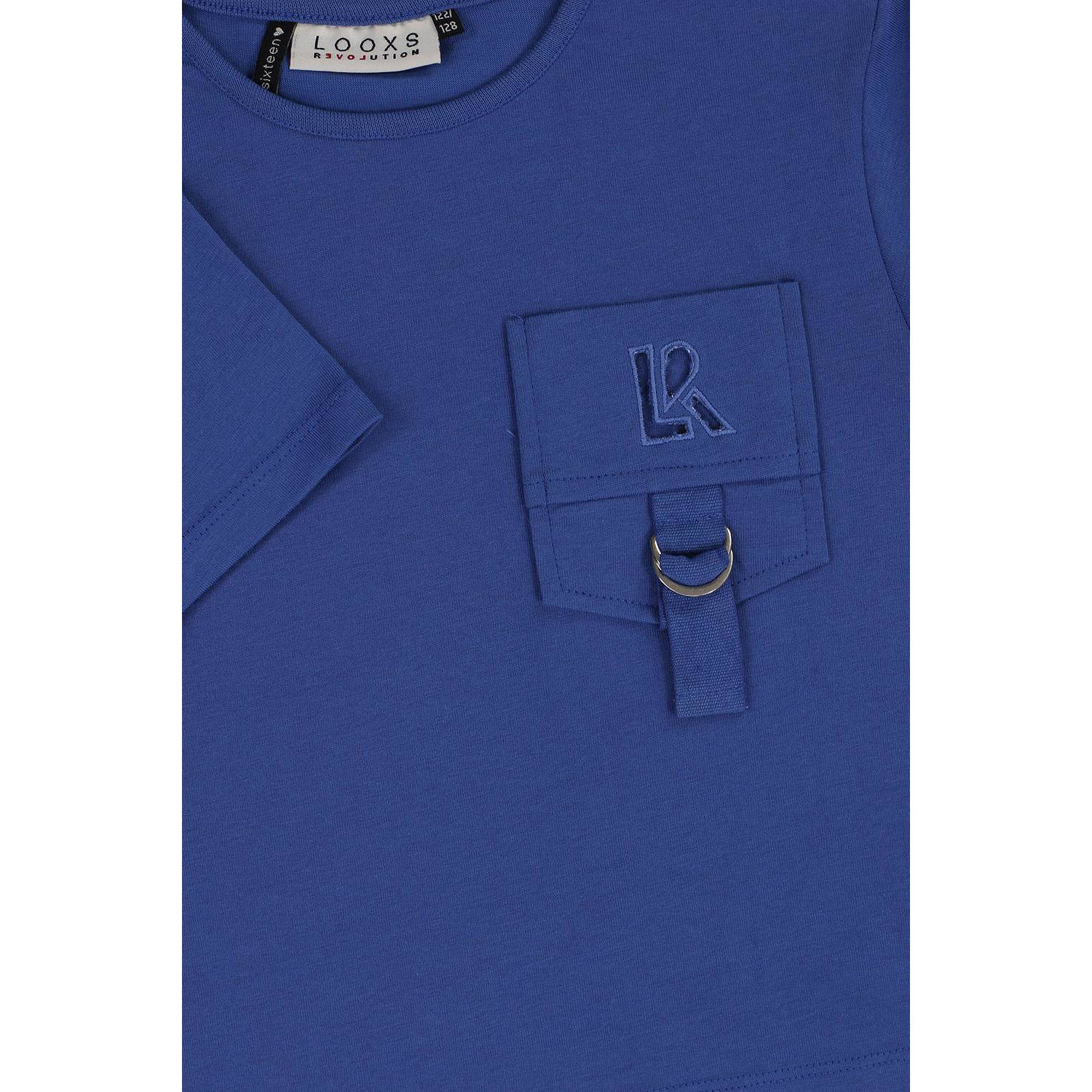 LOOXS 10sixteen T-shirt middenblauw
