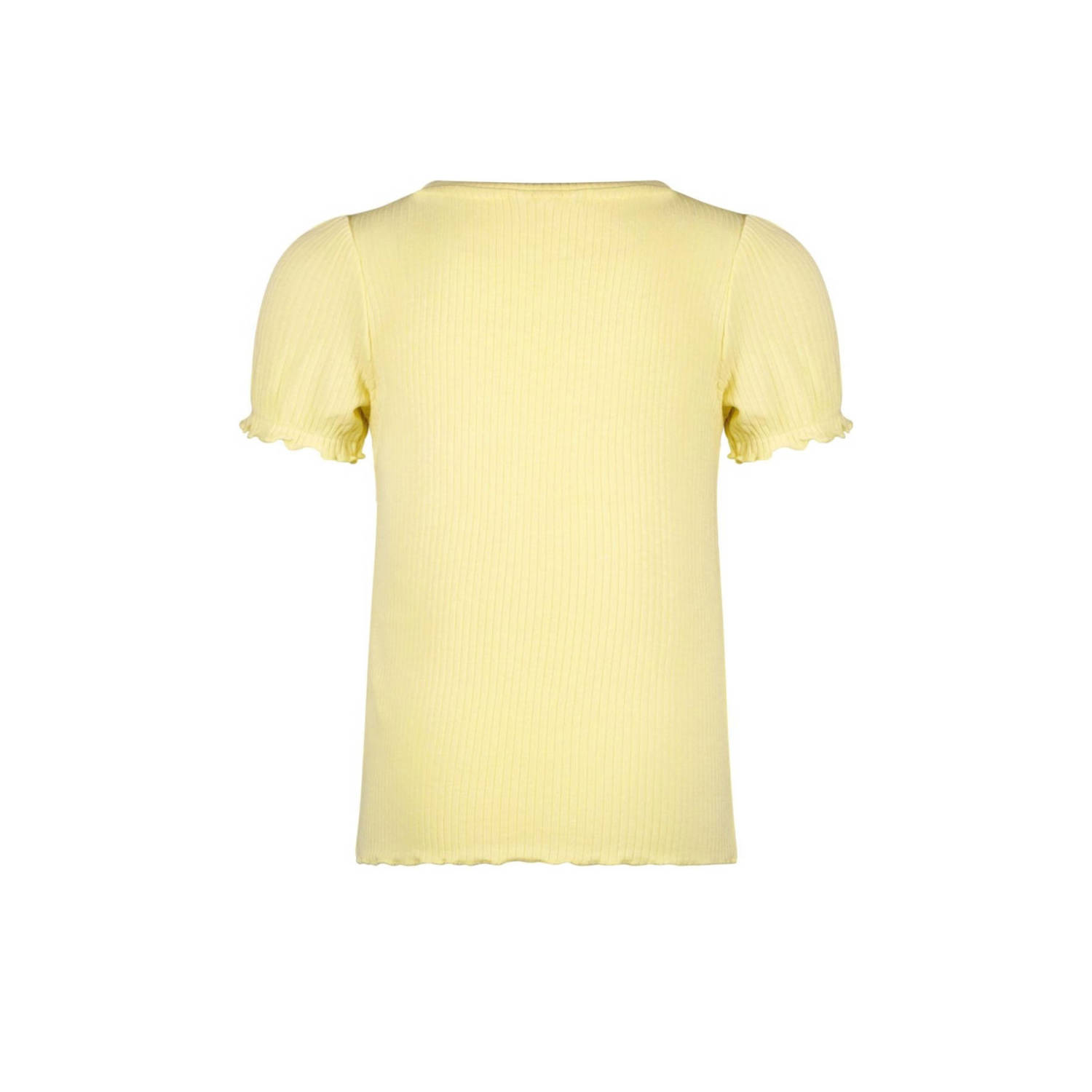 Like Flo T-shirt lichtgeel