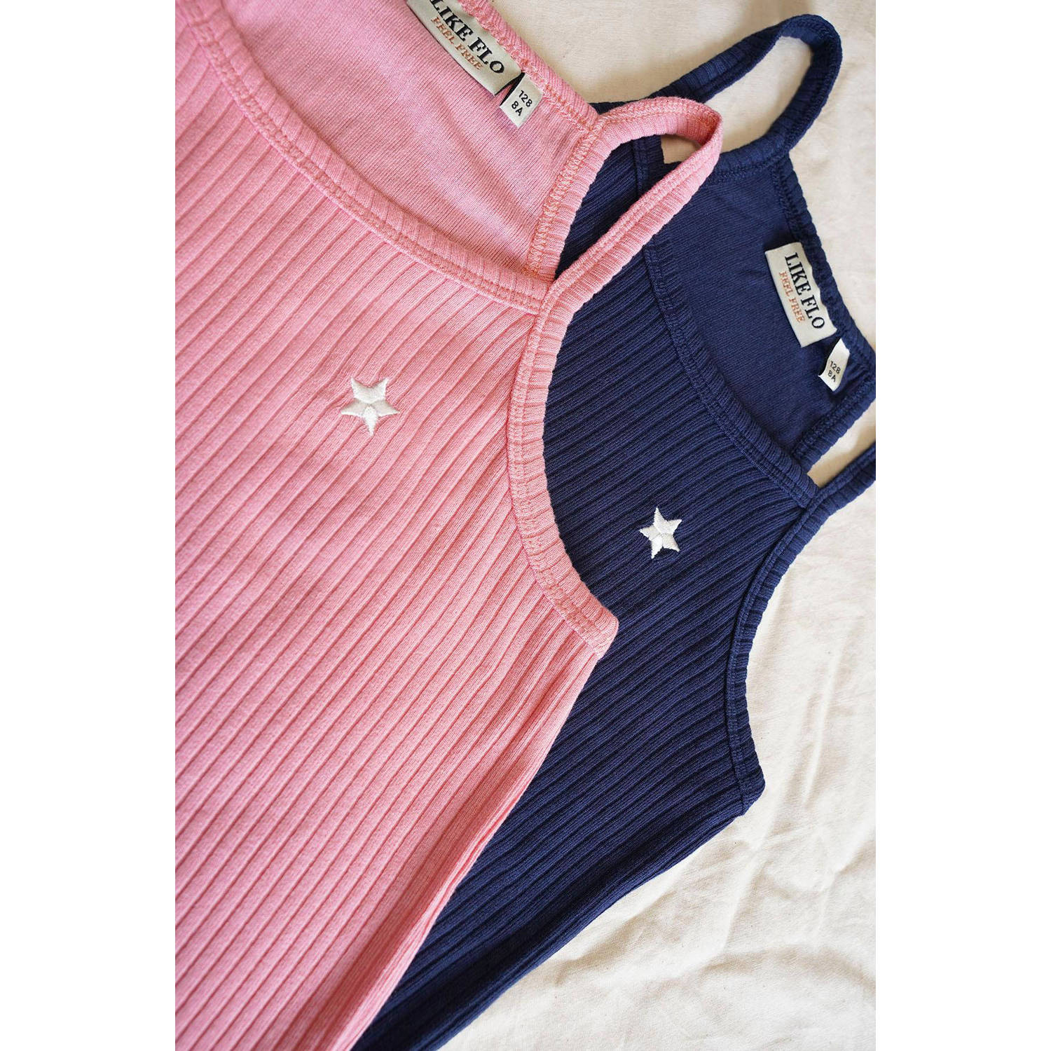 Like Flo singlet donkerblauw