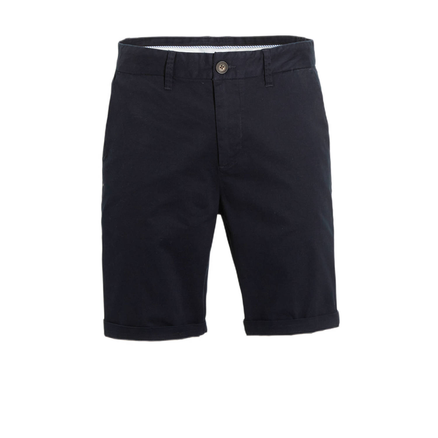 Anytime chino short donkerblauw