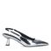 Sacha slingback pumps zilver metallic