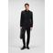 BOSS slim fit overhemd H-HANK black