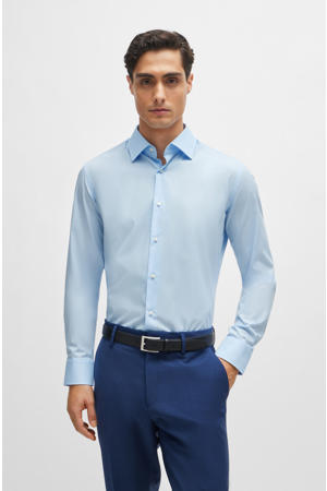 slim fit overhemd H-HANK light/pastel blue