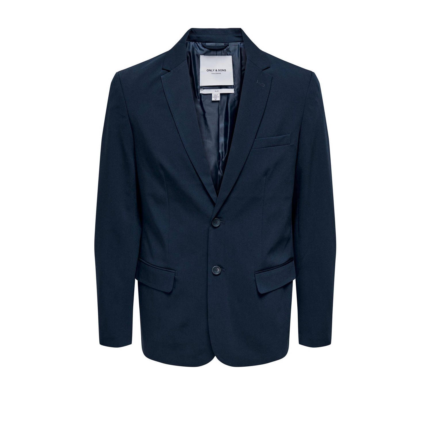 ONLY & SONS slim fit colbert ONSEVE donkerblauw