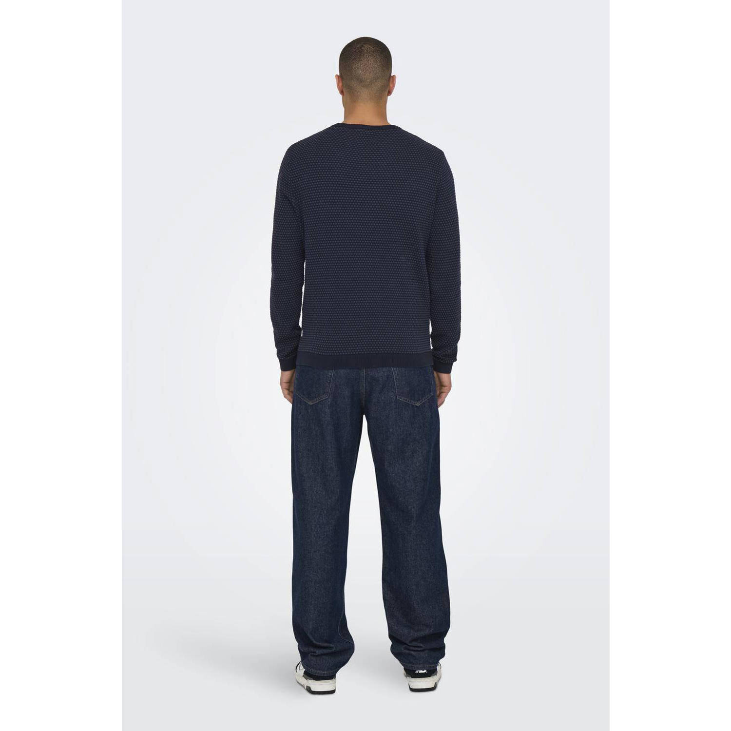 ONLY & SONS trui ONSTAPA donkerblauw