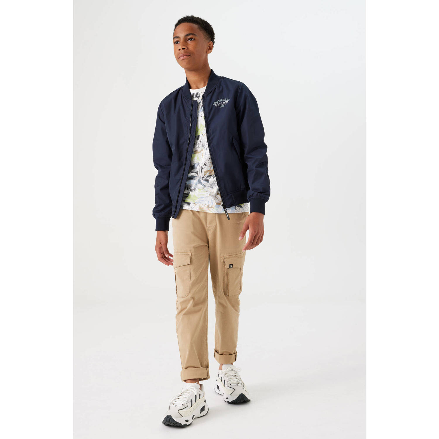 Garcia bomberjack zomer donkerblauw