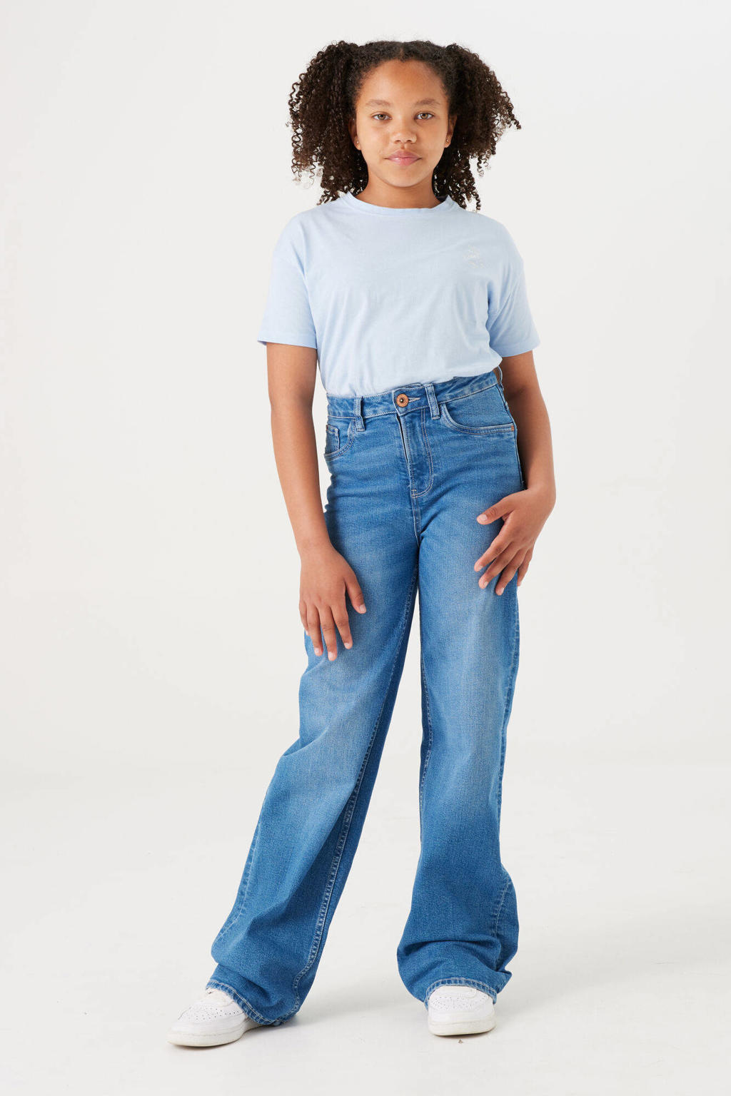 Garcia high waist wide leg jeans Annemay medium used