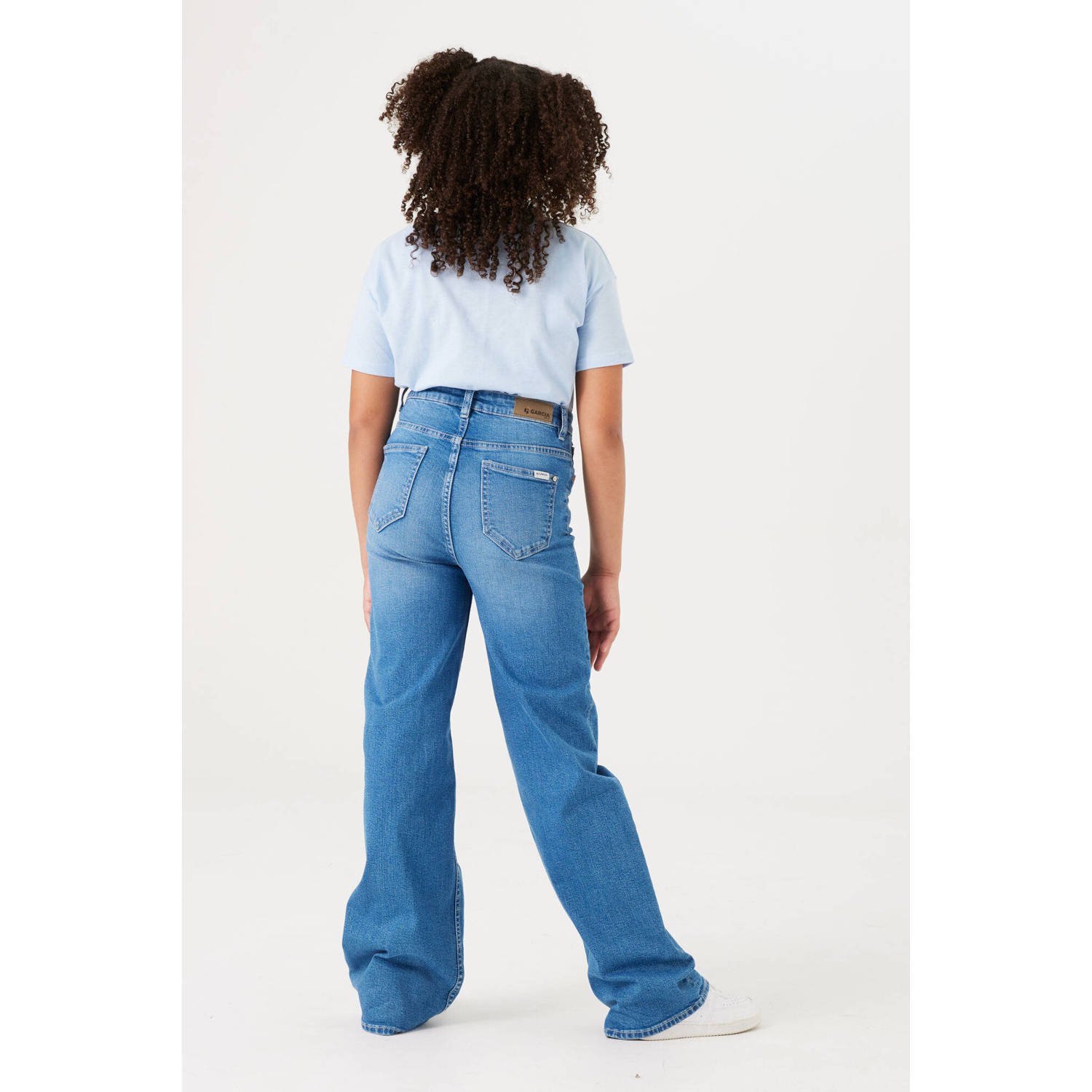 Garcia high waist wide leg jeans Annemay medium used