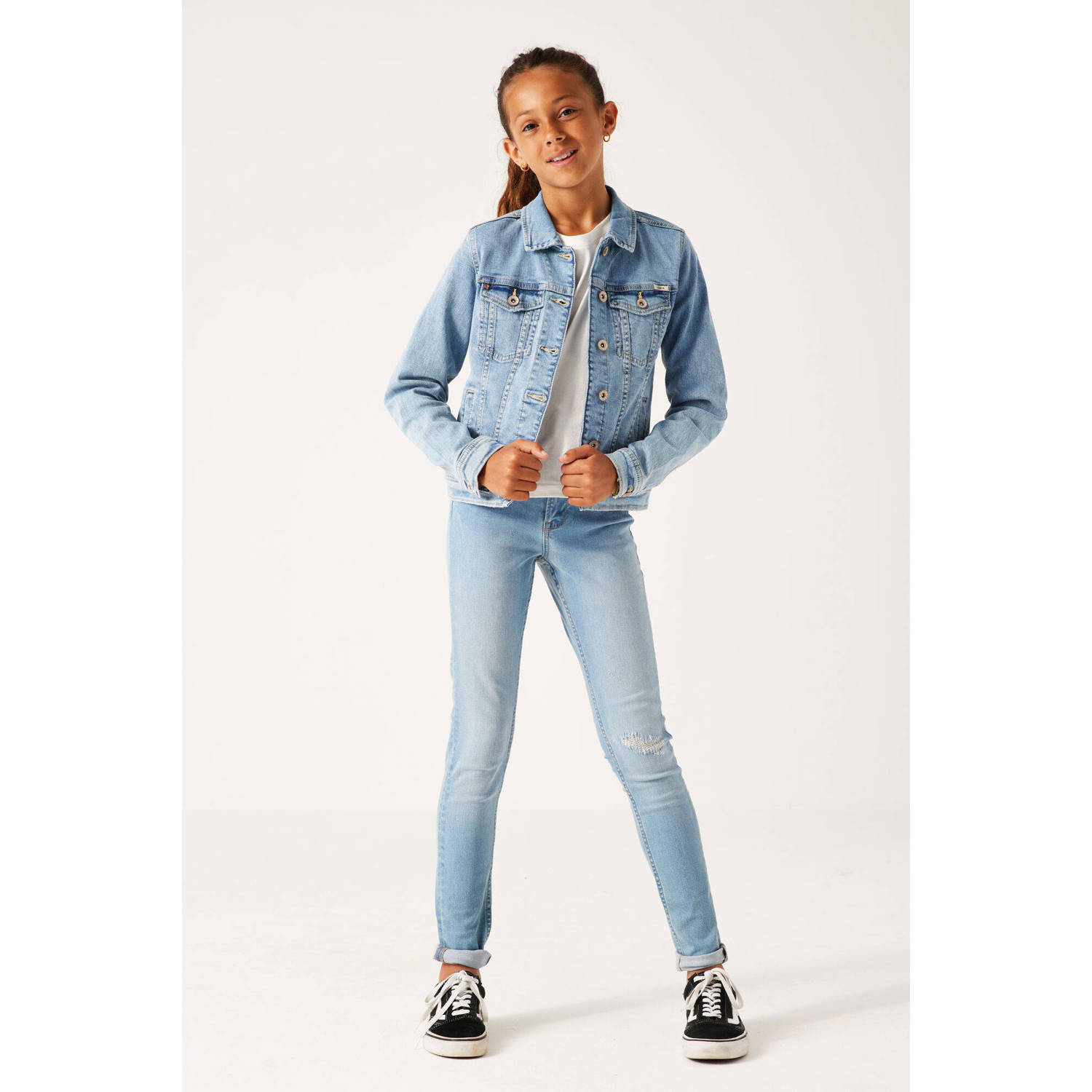 Garcia spijkerjas Chiara blauw