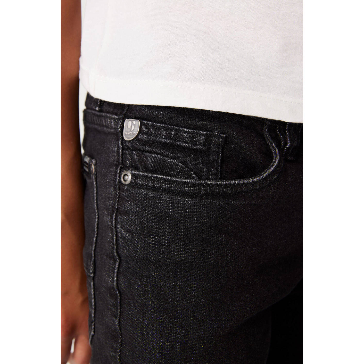 Garcia skinny jeans Xandro dark used denim