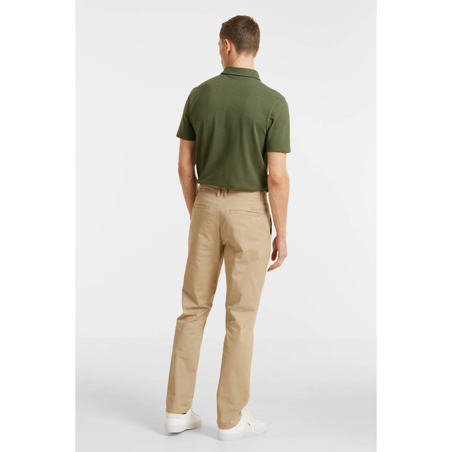 anytime slim fit chino beige