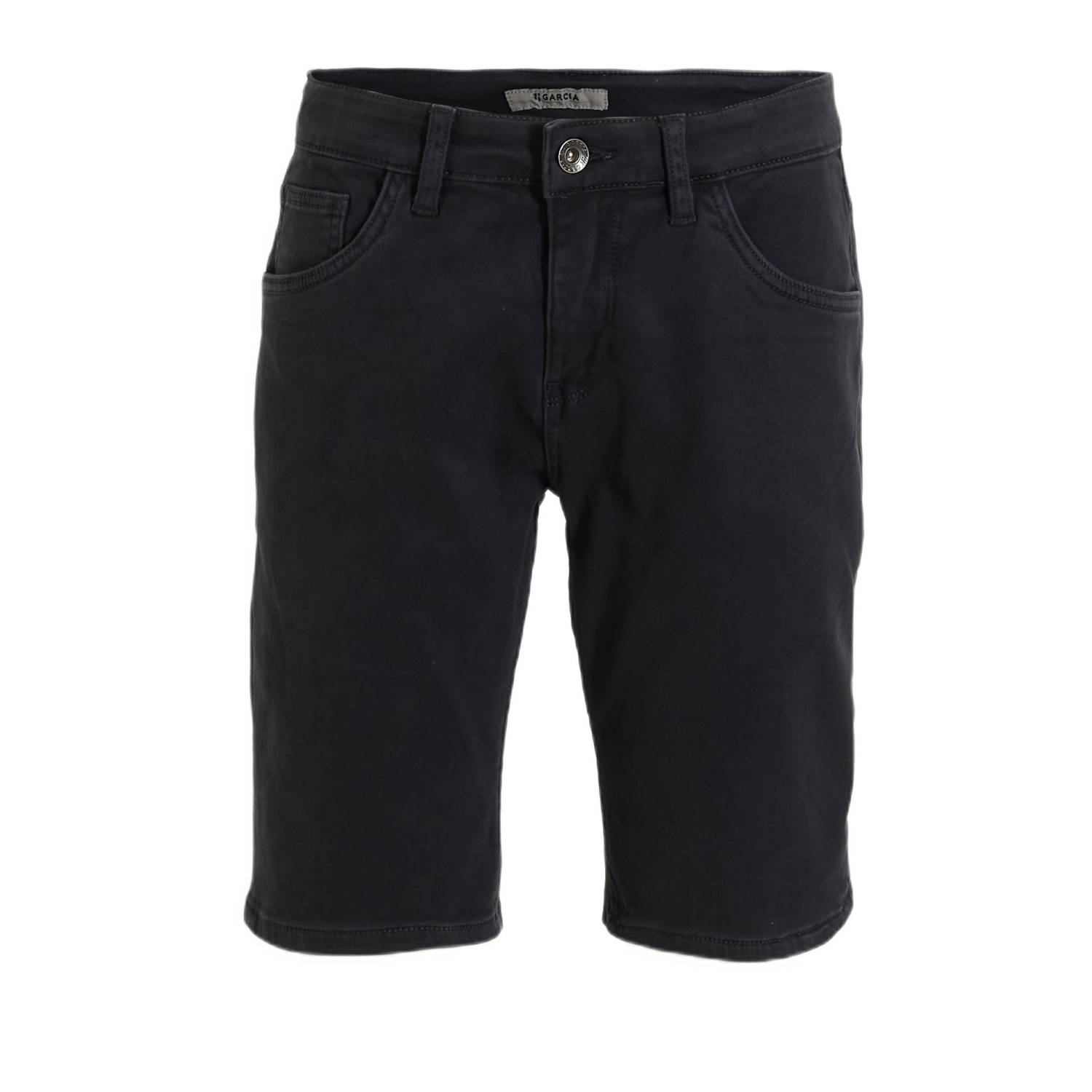 Garcia casual short donkerblauw