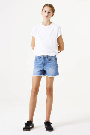 high waist slim fit denim short Rianna short medium used denim