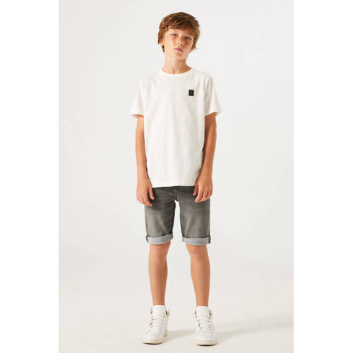 Garcia slim fit denim short Tavio short medium used grey afbeelding