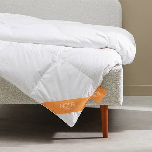 NOUS Living enkeldekbed dons 70% dons - Wit
