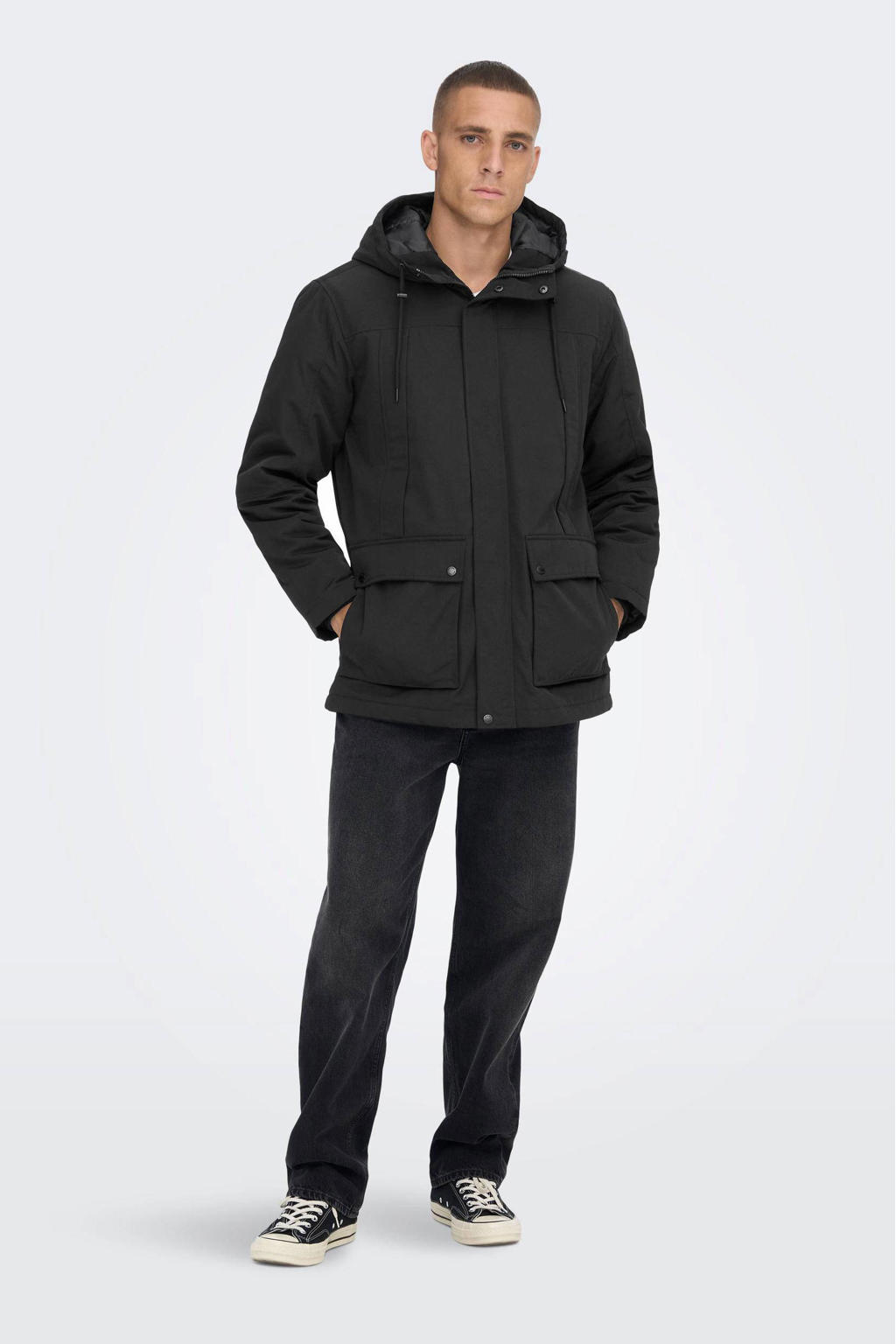 Only & Sons ONSASLAN - Lichte jas - black/zwart