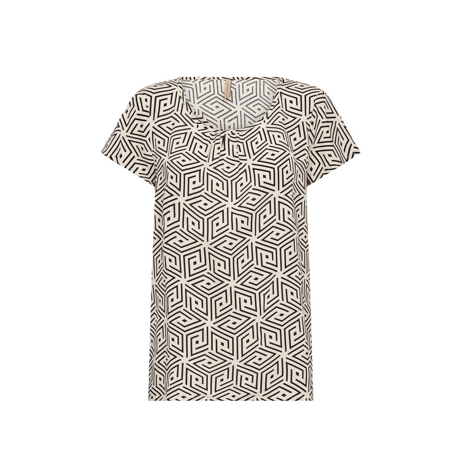 Soyaconcept Blouse met grafisch motief model 'Diva'