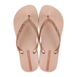 Anatomic Lolita teenslippers met glitters lichtroze
