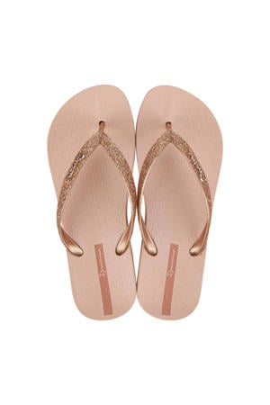 Anatomic Lolita teenslippers met glitters lichtroze