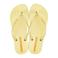 Ipanema teenslippers lichtgeel