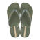Ipanema Anatomic Lolita teenslippers met glitters groen