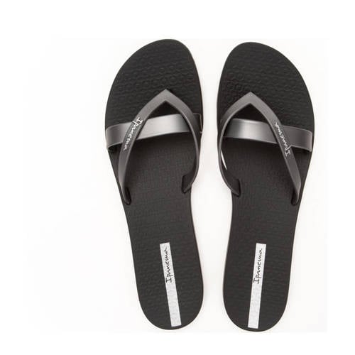 Ipanema Kirei teenslippers zilver/zwart afbeelding