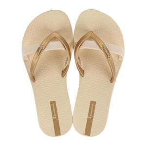 Kirei teenslippers beige