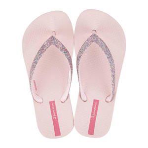 Anatomic Lolita teenslippers met glitters lichtroze