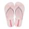 Ipanema Anatomic Lolita teenslippers met glitters lichtroze