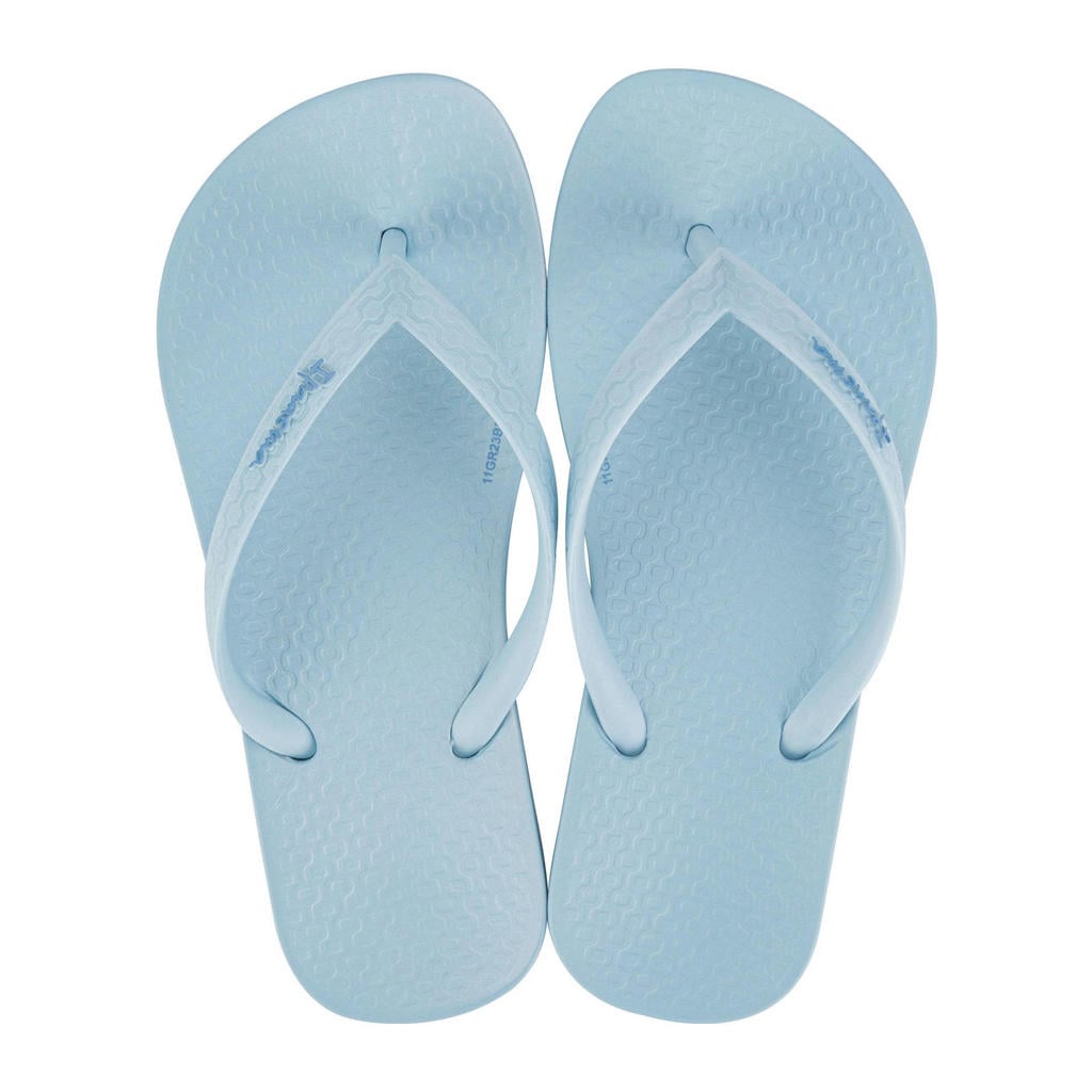 Lichtblauwe meisjes Ipanema Anatomic Color teenslippers van rubber