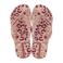 Ipanema teenslippers met panterprint oudroze