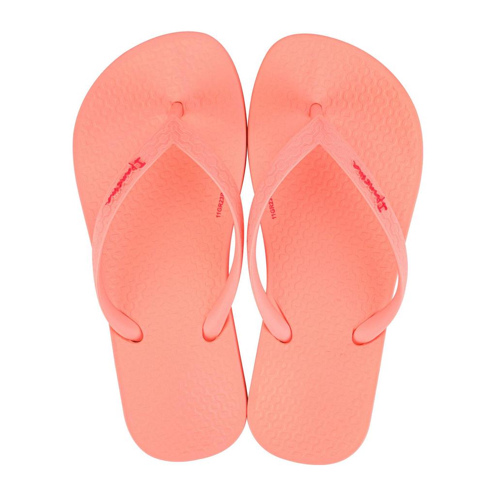 Zalmkleurige meisjes Ipanema Anatomic Color teenslippers roze van rubber