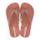 Ipanema teenslippers met glitters oudroze
