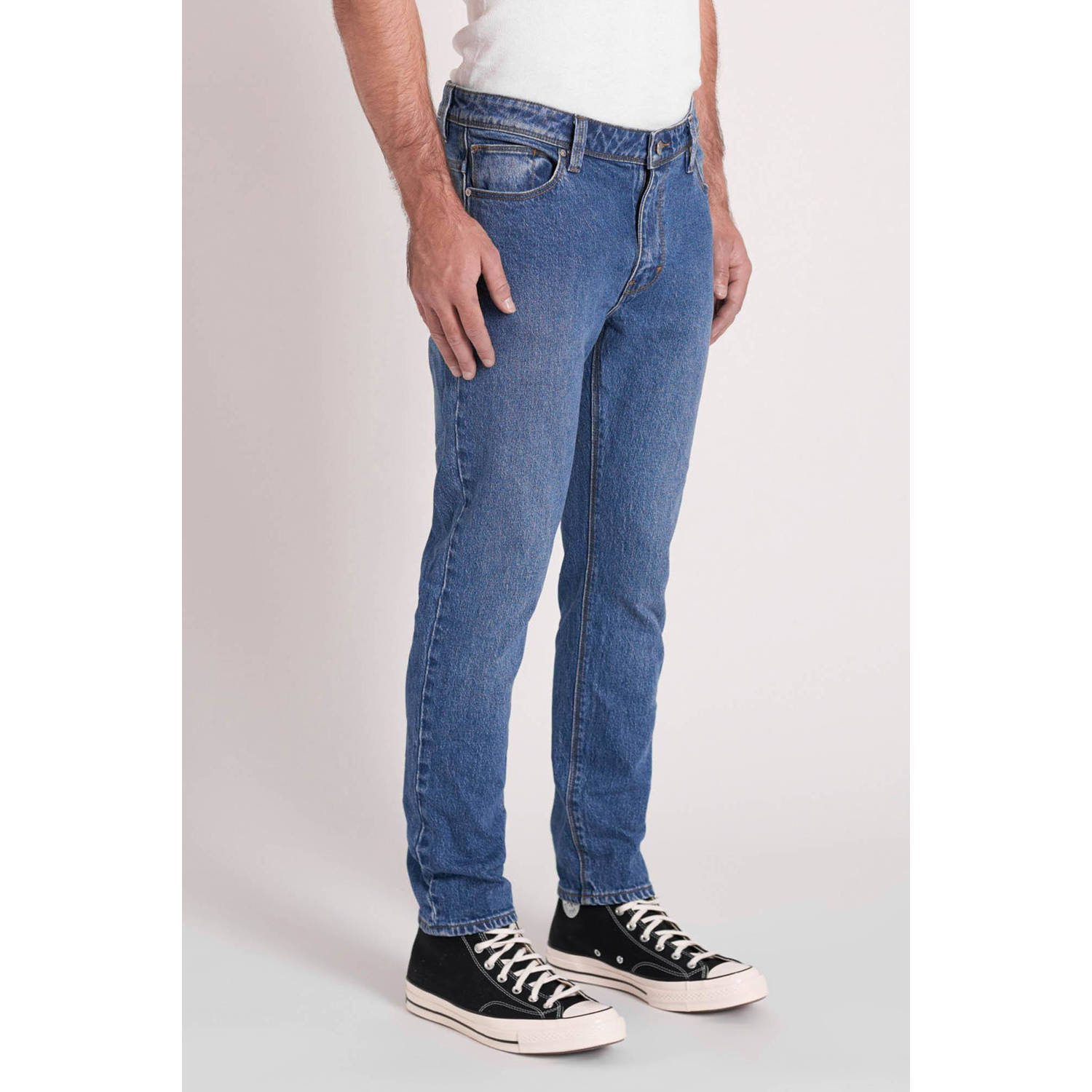 Abrand Jeans slim fit jeans DAILY OPERATI dark vintage indigo