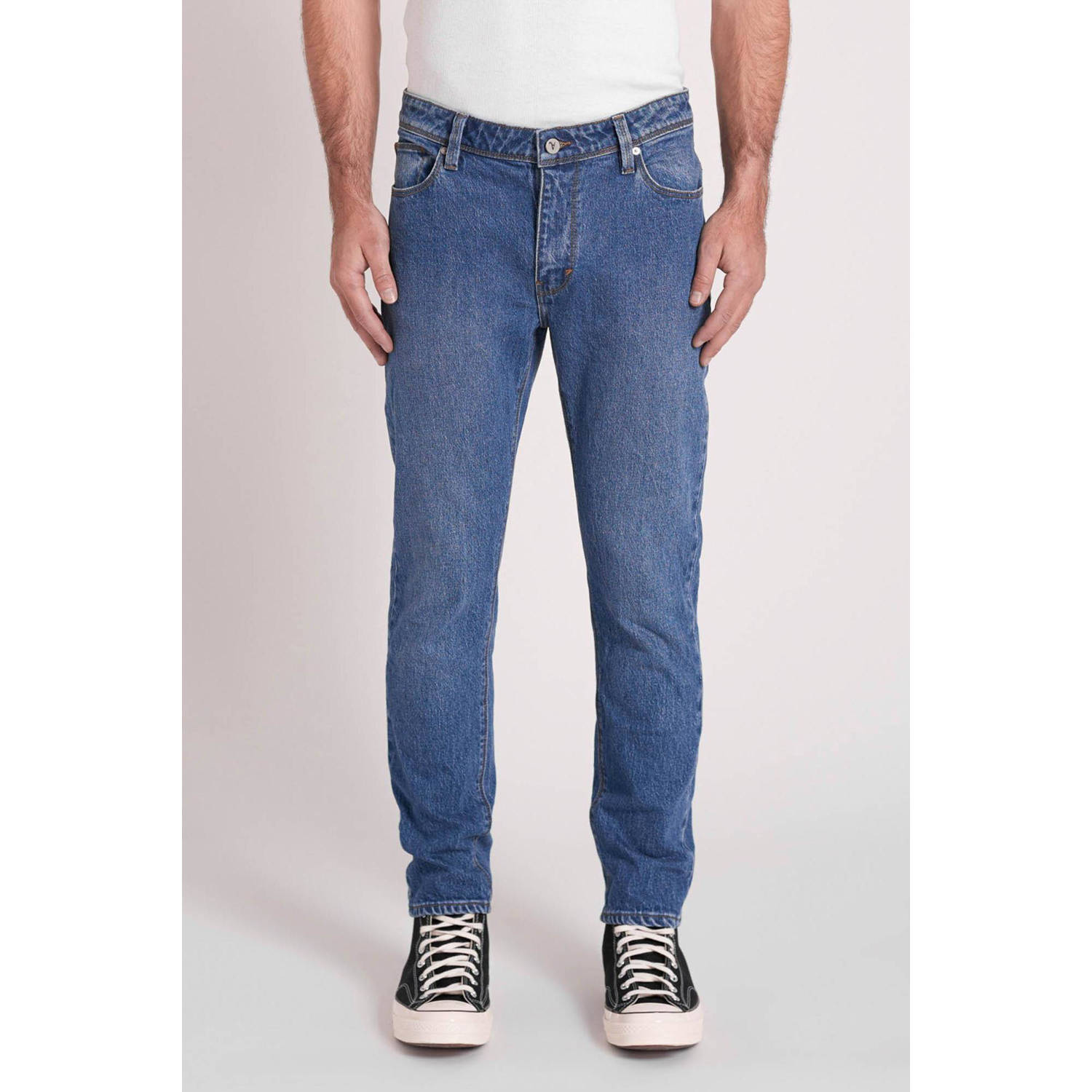 Abrand Jeans slim fit jeans DAILY OPERATI dark vintage indigo