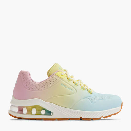 Skechers sneakers roze/geel/blauw