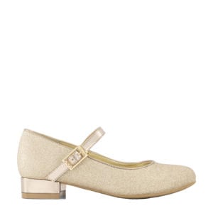 ballerina's met glitters goud