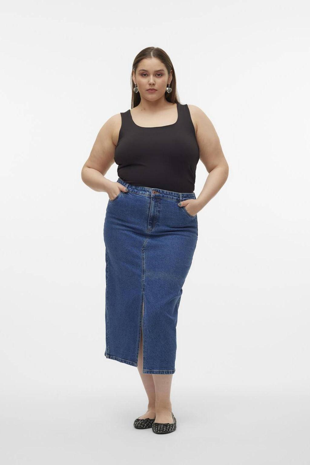 VERO MODA CURVE top zwart